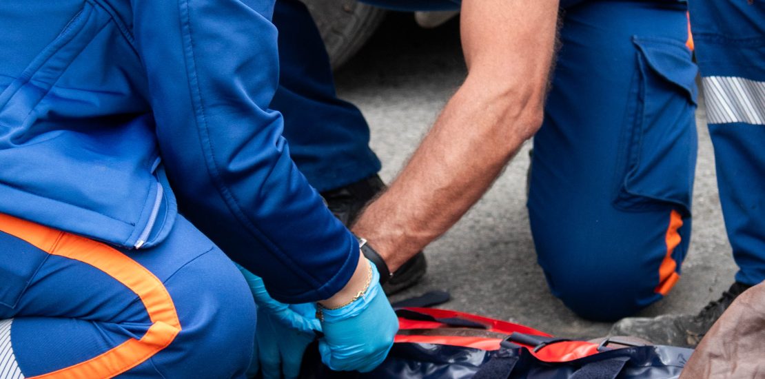 alt = protection civile mobilisée au Tour du Piémont 2024