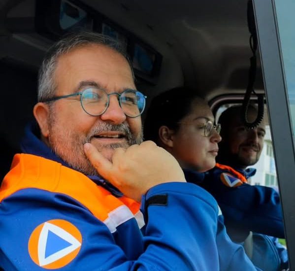 alt = bénévoles de la Protection Civile présents sur les deux évènements emblématiques de mars 2025